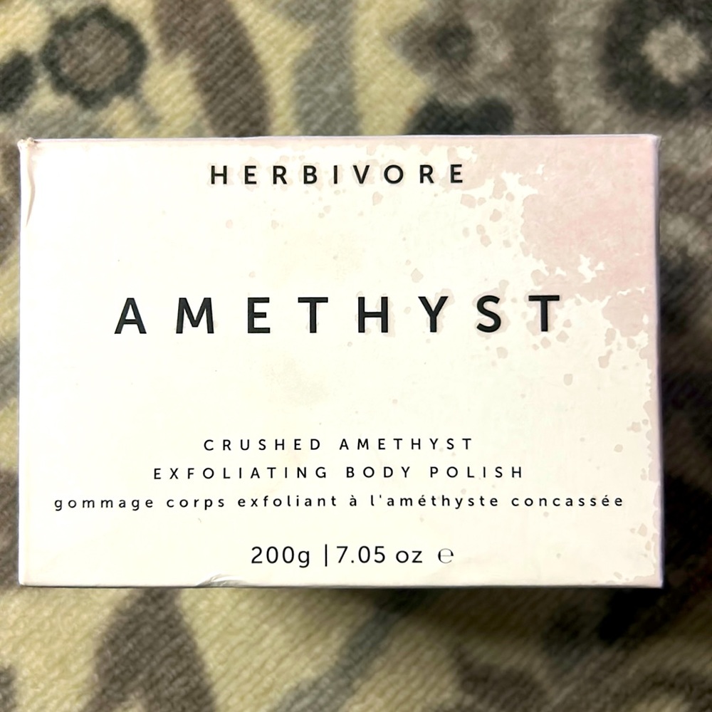 Herbivore Amethyst Scrub